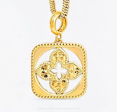 Merchant9 Loket Fleur Leona Petak L:1.5CM